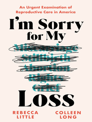 cover image of I'm Sorry for My Loss